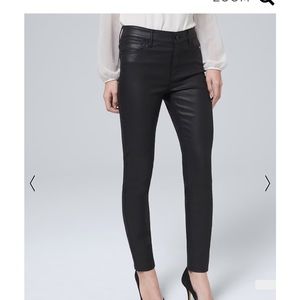 WHBM Coated Denim